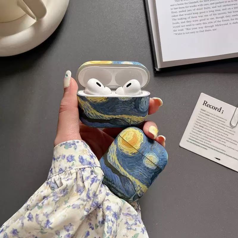 [Classic Artist Series] Van Gogh's Starry Night AirPods earphone case