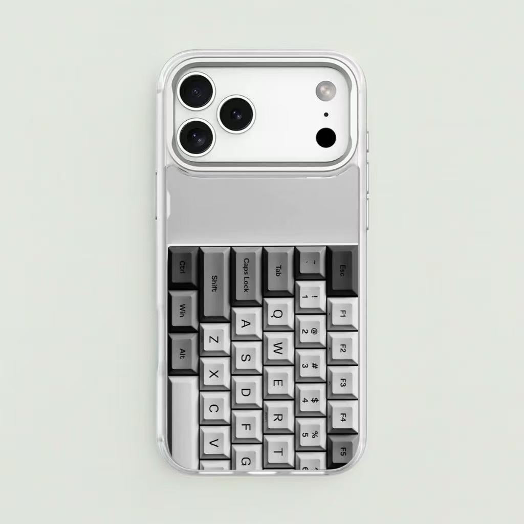 Magnetic Detachable Backplate Case for iPhone – "Keyboard" Edition
