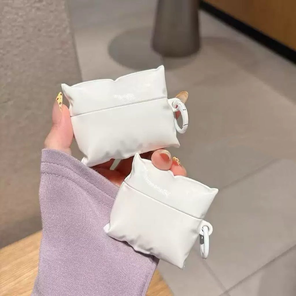 Pillow shape earphone case for iPhone