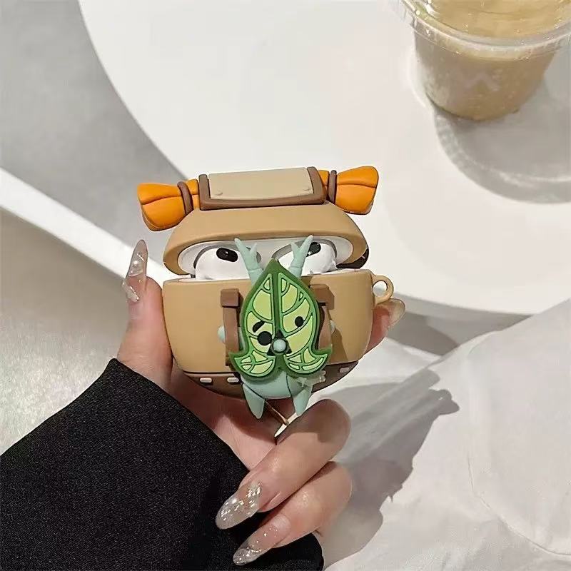 The Legend of Zelda Korok Backpack Earphone Case for AirPods 4/Pro 3
