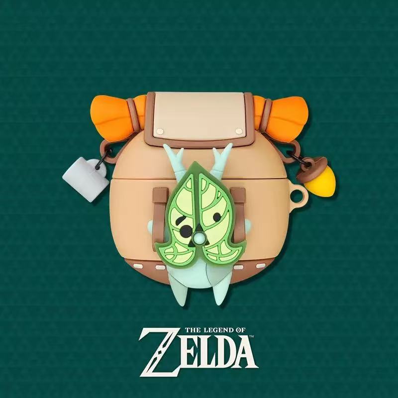 The Legend of Zelda Korok Backpack Earphone Case for AirPods 4/Pro 3