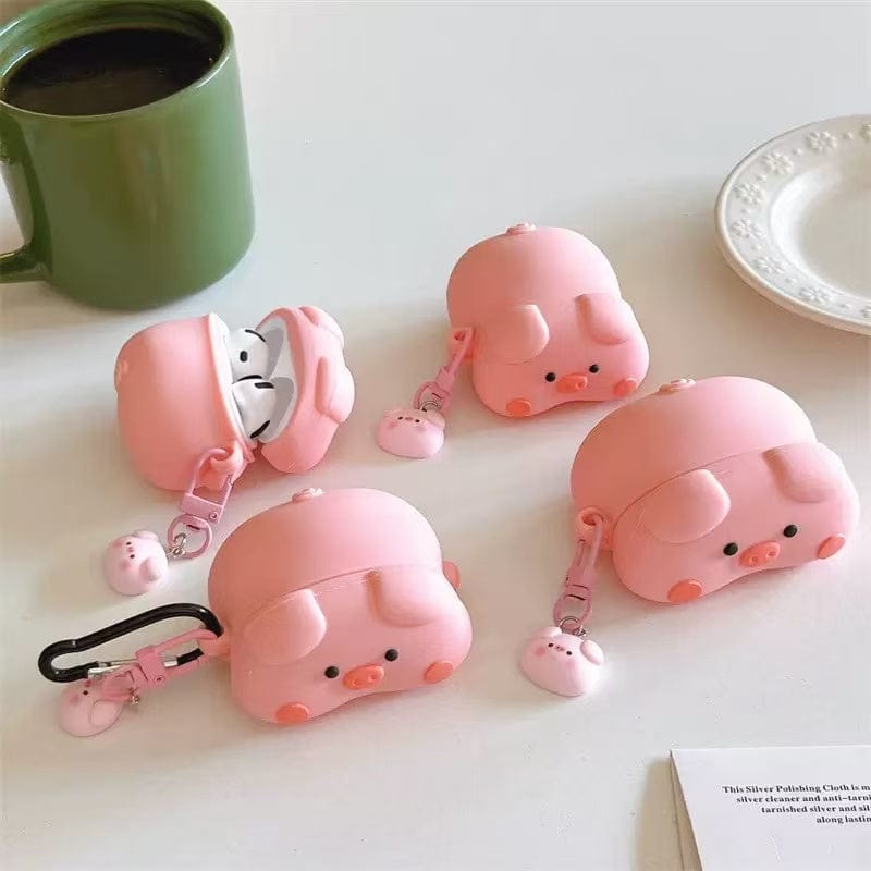 CASE IN CASE AirPods 4 Cutie piggie earphone case for AirPods 4