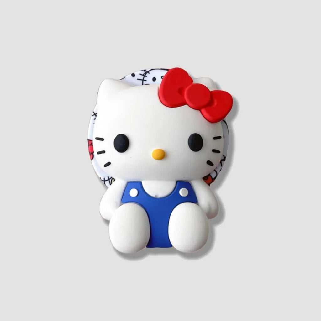 CASE IN CASE Hello Kitty series retractable Magsafe iPhone stand (White/Brown)
