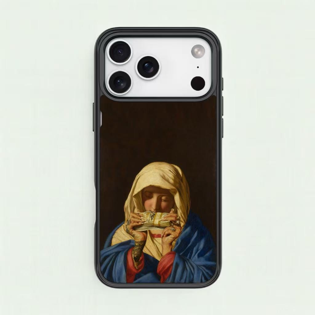 CASE IN CASE Magnetic Detachable Backplate Case for iPhone – "Faith in Money" Edition