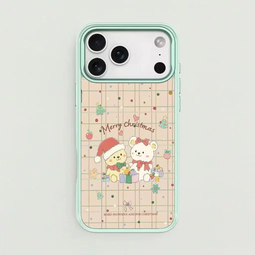 CASE IN CASE Magnetic Detachable Backplate Case for iPhone –  "Merry Christmas" Edition