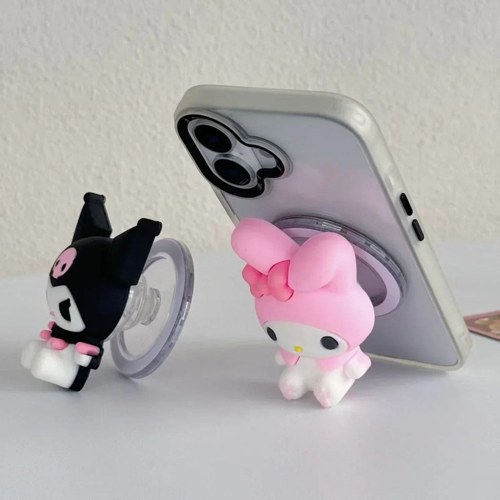 CASE IN CASE Sanrio series Magsafe iPhone stand: Kuromi