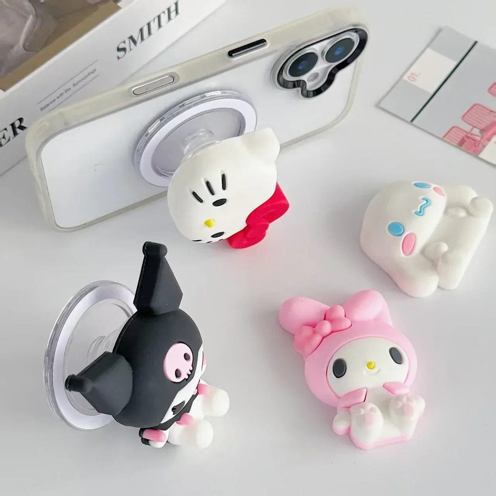 CASE IN CASE Sanrio series Magsafe iPhone stand: Kuromi