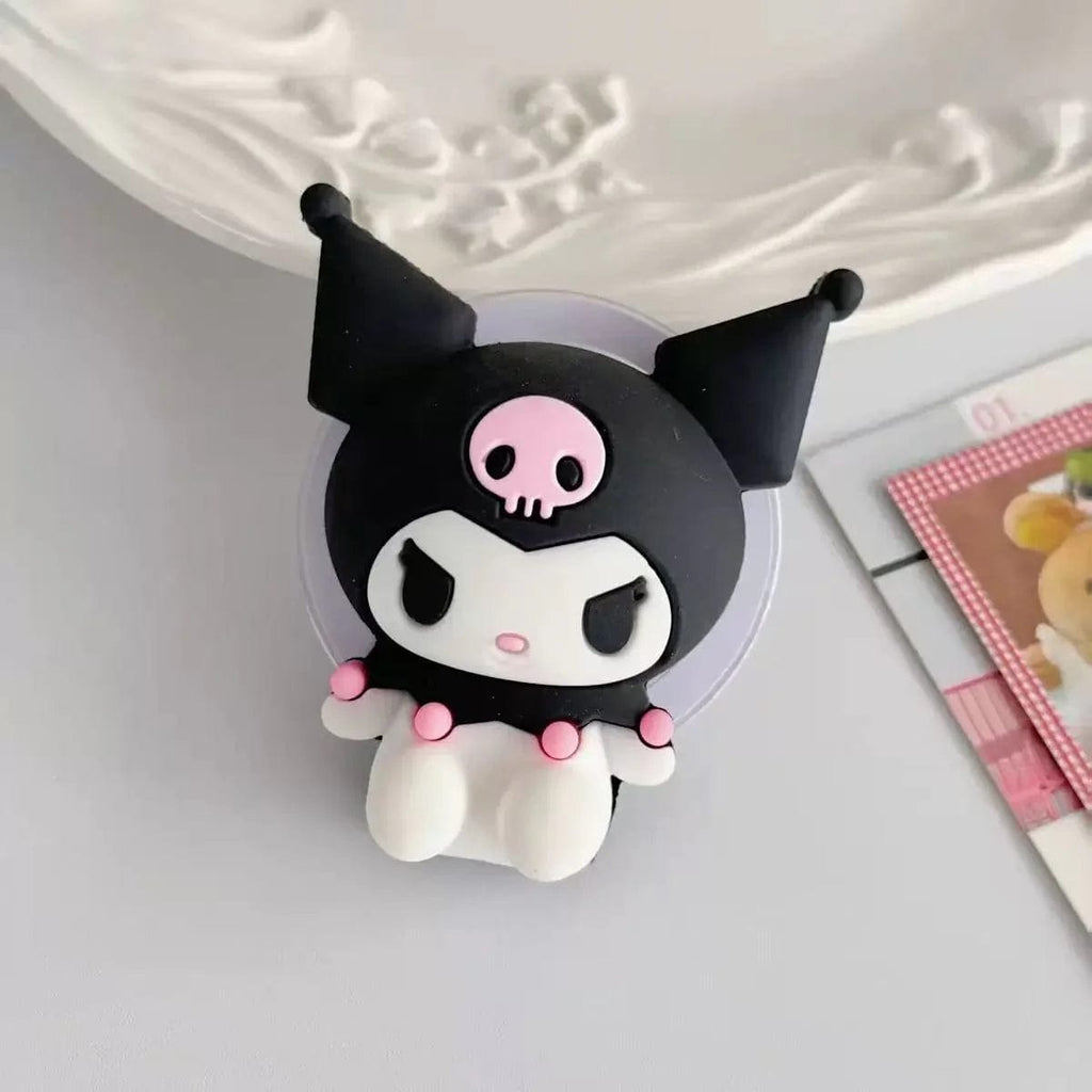 CASE IN CASE Sanrio series Magsafe iPhone stand: Kuromi