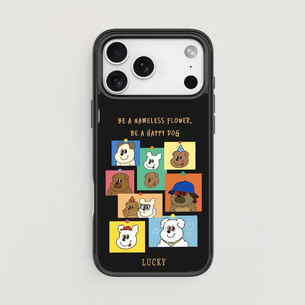 Magnetic Detachable Backplate Case for iPhone – "Lucky Animals" Edition
