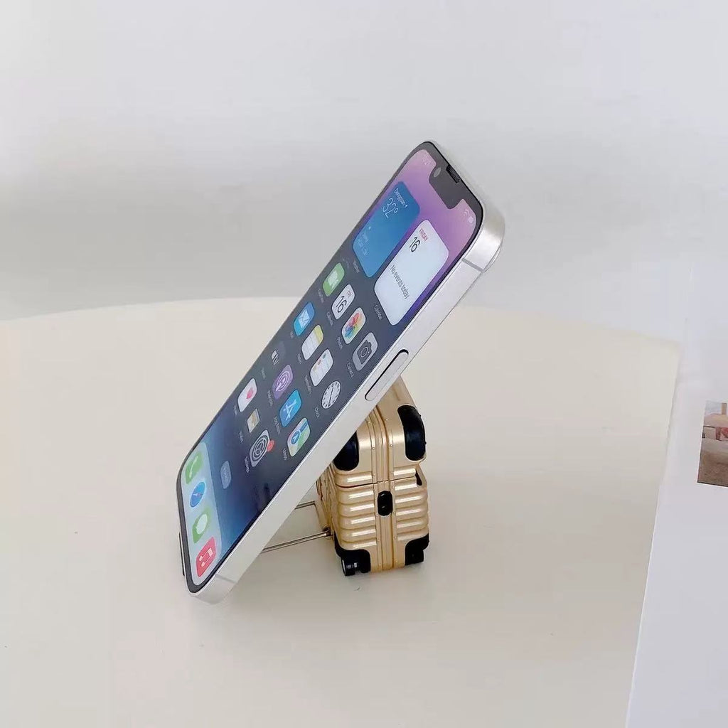 Minimalist Luggage-Style AirPods Case (dome)